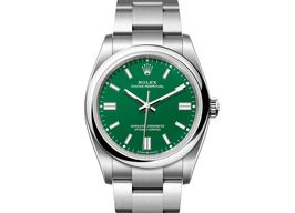 Rolex Oyster Perpetual 36 126000-0005 (2024) - Green dial 36 mm Steel case