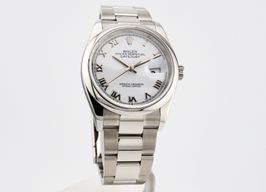 Rolex Datejust 36 126200 (2020) - White dial 36 mm Steel case