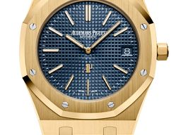 Audemars Piguet Royal Oak Jumbo 15202BA.OO.1240BA.01 (2025) - Blue dial 39 mm Yellow Gold case