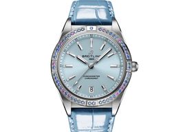 Breitling Chronomat 36 G10380611C1P1 (2024) - Blauw wijzerplaat 36mm Staal