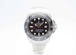 Rolex Sea-Dweller Deepsea 116660 (2009) - Zwart wijzerplaat 44mm Staal