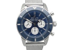 Breitling Superocean Heritage II Chronograph AB0162161C1A1 (2018) - Blue dial 44 mm Steel case