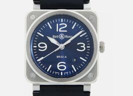 Bell & Ross BR 03 BR03A-BLU-ST/SCA (2025) - Blue dial 42 mm Steel case