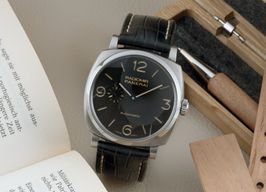 Panerai Radiomir 1940 3 Days Automatic PAM00619 (Onbekend (willekeurig serienummer)) - Bruin wijzerplaat 45mm Titanium