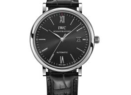 IWC Portofino Automatic IW356502 (2025) - Zwart wijzerplaat 40mm Staal