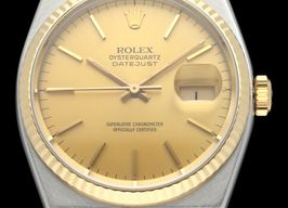 Rolex Datejust Oysterquartz 17013 (1982) - 36 mm Gold/Steel case