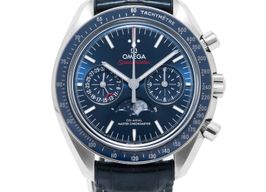 Omega Speedmaster Moonphase 304.33.44.52.03.001 (2024) - Blauw wijzerplaat 44mm Staal