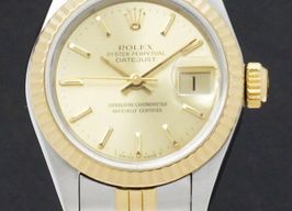 Rolex Lady-Datejust 69173 (1986) - Goud wijzerplaat 26mm Goud/Staal