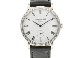 Patek Philippe Calatrava 7119G-010 (2010) - White dial 31 mm White Gold case