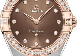 Omega Constellation Quartz 131.25.28.60.63.001 (2026) - Bruin wijzerplaat 28mm Staal