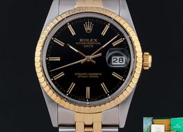 Rolex Oyster Perpetual Date 15053 (1988) - 34mm Goud/Staal