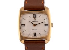Omega De Ville 511.305 (1969) - Brown dial 25 mm Gold/Steel case