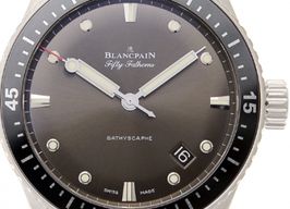 Blancpain Fifty Fathoms 5000-1110 (2015) - Grijs wijzerplaat 43mm Staal