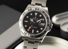 Rolex Explorer II 216570 (Unknown (random serial)) - Black dial 42 mm Steel case