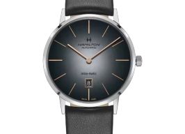 Hamilton Intra-Matic H38755781 (2025) - Grijs wijzerplaat 42mm Staal