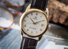 Omega Vintage 5311.31.00 (1995) - White dial 34 mm Yellow Gold case