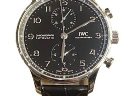 IWC Portuguese Chronograph IW371605 (2023) - Silver dial 41 mm Steel case