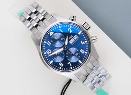 IWC Pilot Chronograph IW388102 (2026) - Blauw wijzerplaat 41mm Staal