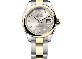 Rolex Lady-Datejust 279163 (2025) - Zilver wijzerplaat 28mm Goud/Staal
