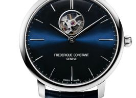 Frederique Constant Slimline Heart Beat Automatic FC-312N4S6 (2026) - Blue dial 40 mm Steel case
