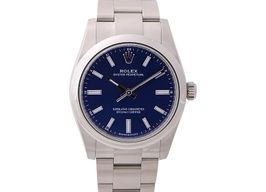Rolex Oyster Perpetual 34 124200 (2023) - Blue dial 34 mm Steel case