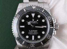 Rolex Submariner No Date 114060 (2019) - Zwart wijzerplaat 40mm Staal