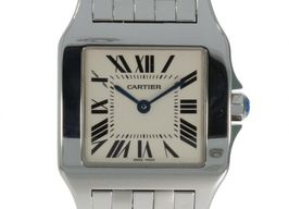 Cartier Santos Demoiselle W25065Z5 (Unknown (random serial)) - White dial 26 mm Steel case