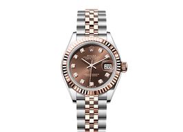 Rolex Lady-Datejust 279171 (2025) - Bruin wijzerplaat 28mm Staal