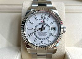 Rolex Sky-Dweller 326934 (2021) - Wit wijzerplaat 42mm Staal