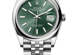 Rolex Datejust 36 126200 (2025) - Green dial 36 mm Steel case