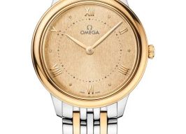 Omega De Ville 434.20.30.60.08.001 (2026) - Champagne wijzerplaat 30mm Goud/Staal