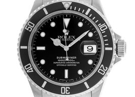 Rolex Submariner Date 16610 (1987) - Black dial 40 mm Steel case