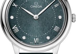 Omega De Ville 434.13.30.60.60.001 (2024) - Turquoise wijzerplaat 30mm Staal