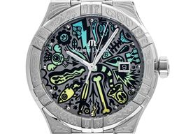 Maurice Lacroix Aikon AI6006-PVY11-170-1 (2025) - Parelmoer wijzerplaat 35mm Staal