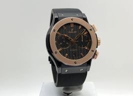 Hublot Classic Fusion Chronograph 521.CO.1781.RX (Onbekend (willekeurig serienummer)) - Zwart wijzerplaat 45mm Keramiek