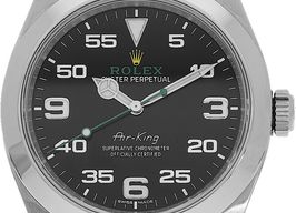 Rolex Air-King 116900 (2019) - Black dial 40 mm Steel case