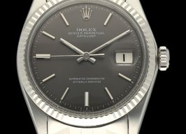 Rolex Datejust 1601 (1969) - Zwart wijzerplaat 36mm Staal