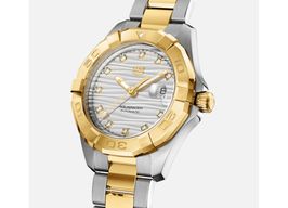 TAG Heuer Aquaracer Lady WBD2321.BB0320 (2025) - White dial 32 mm Gold/Steel case