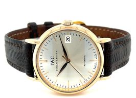 IWC Portofino Automatic IW3564 (2009) - Silver dial 34 mm Yellow Gold case