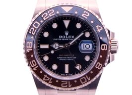 Rolex GMT-Master II 126715CHNR (2024) - Zwart wijzerplaat 40mm Roségoud