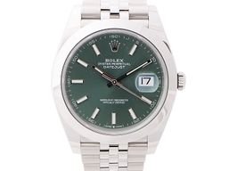 Rolex Datejust 41 126300 (2025) - Green dial 41 mm Steel case