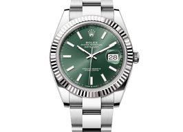 Rolex Datejust 41 126334 (2025) - Green dial 41 mm Steel case