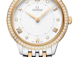 Omega De Ville Prestige 434.25.30.60.52.002 (2026) - Zilver wijzerplaat 30mm Goud/Staal