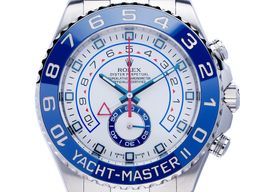 Rolex Yacht-Master II 116680 (2013) - Wit wijzerplaat 44mm Staal