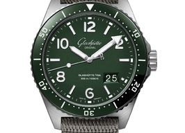 Glashütte Original SeaQ Panorama Date 1-36-13-07-83-34 (2024) - Green dial 43 mm Steel case