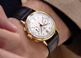 Patek Philippe Chronograph 1579 (Onbekend (willekeurig serienummer)) - 37mm Geelgoud