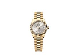 Rolex Lady-Datejust 279178 (2025) - Silver dial 28 mm Yellow Gold case