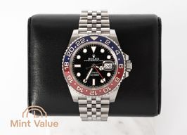 Rolex GMT-Master II 126710BLRO (2024) - Zwart wijzerplaat 40mm Staal