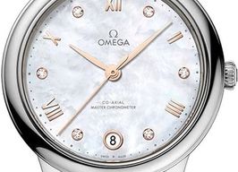 Omega De Ville 434.13.34.20.55.001 (2026) - Wit wijzerplaat 34mm Staal