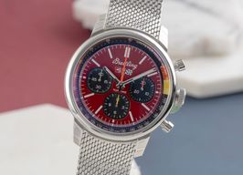 Breitling Top Time AB01761A1K1A1 (Unknown (random serial)) - Red dial 41 mm Steel case